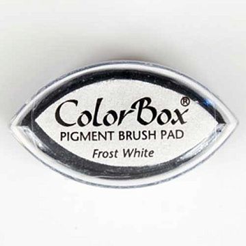 Штемпельная подушечка ColorBox, белая (Frost white)