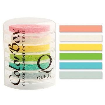 Набор штемпельных подушечек ColorBox Cat's Eye Inkpads Rainbow sherbet (Clearsnap)