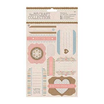 Набор высечек А5 "Craft Collection. Pastels. Пожелания" (DoCrafts)