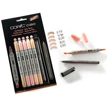 Набор маркеров Copic ciao, Skin tones